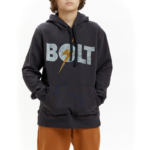 Hoodie Bolt Marinha Kids