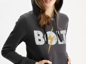 Hoodie Bolt Marinha Girl