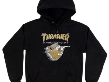 Hoodie Thrasher Cover First