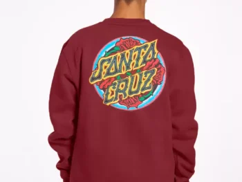 Crewneck Santa Cruz Print