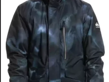 Campera Quiksilver Snow Mission Printed Smoke