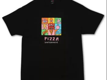 Remera Thrasher Pizza Keith