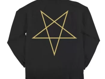 Coach Jacket Thrasher Pentagram