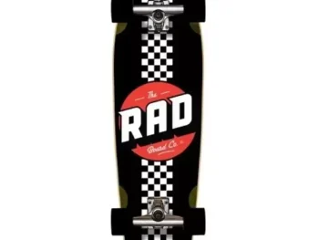 Longboard Cali Cruisers Checker Stripe