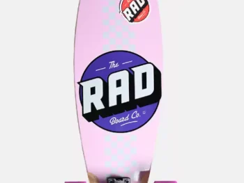 Longboard Rad Pintail Checkers Stripe