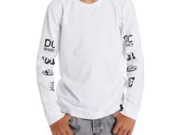 Remera Dc Shoes ML All Smile Kid