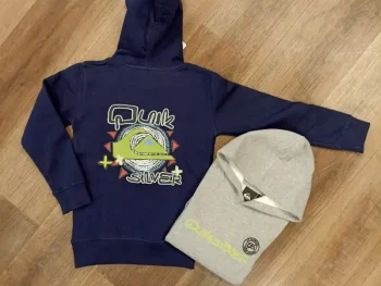 Hoodie Quiksilver Riding Lines Kid