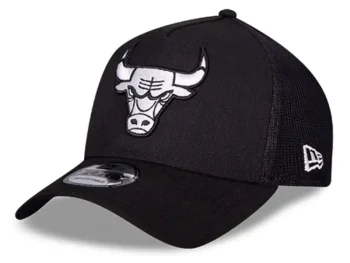 Gorra Trucker New Era Chicago Bulls 9FIFTY Negro/Blanco