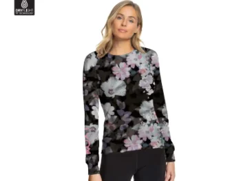 Remera Termica Roxy Blurry Flowers