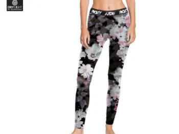 Calza Termica Roxy Blurry Flowers
