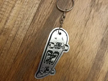 Llavero CNC Skate And Fun