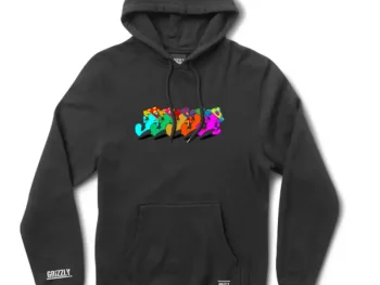 Hoodie Grizzly Kicking