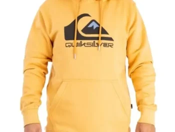 Hoodie Quiksilver Big Logo Amarillo XL