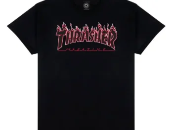 Remera Thrasher Flame new