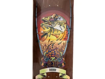 Tabla Skate CNC Dorado