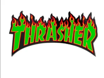 Sticker Thrasher Big Flame