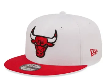 Gorra New Era Chicago Bulls White Crown Team 9FIFTY