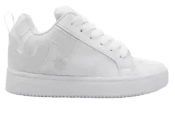 Zapatillas DC Shoes Court Graffik Girl Full White