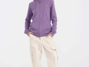 Hoodie Zip Vans All Caps French Terry