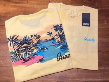 Remera Grizzly Island Time