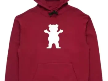 Hoodie Grizzly OG Bear Bordo