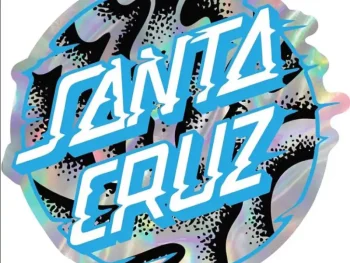 Sticker Santa Cruz Metalizado