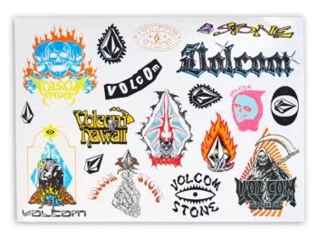 Sticker Volcom Sheet Stone