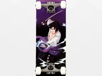 Skate Primitive Naruto Sasuke Completo 8.25
