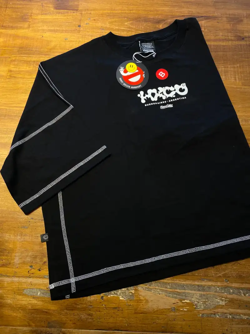 Remera Hippy Killer Boxy Bubble