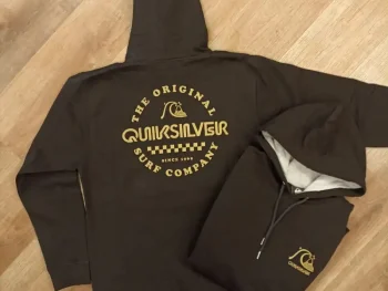 Hoodie Quiksilver Graphic HTR