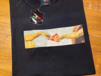 Remera Pizza Michelangelo