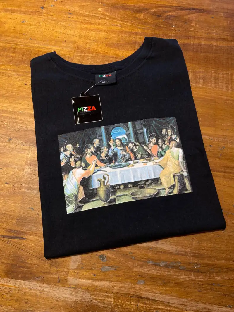 Remera Pizza Last Supper