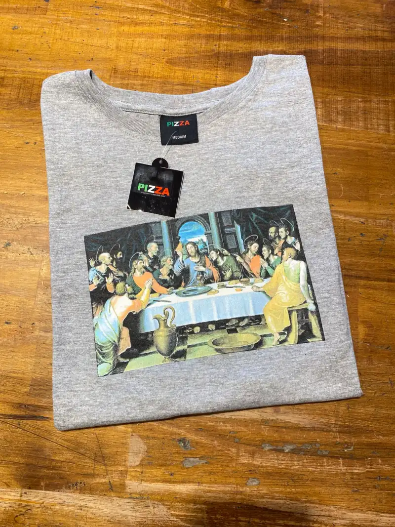 Remera Pizza Last Supper