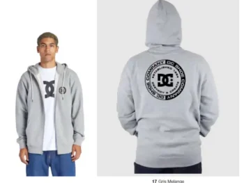 Hoodie Zip DC Shoes Corpo FB