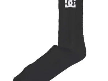 Medias DC Shoes Crew x2 Negro