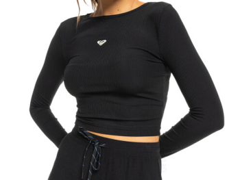 Remera Roxy Rise and Vibes Manga Larga