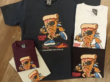 Remera CNC Kid 2025 Pizza Skate