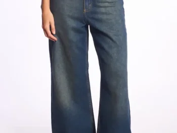 Jean Rip Curl Wide Leg Mid Blue
