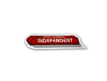Sticker Independent BTG Curb