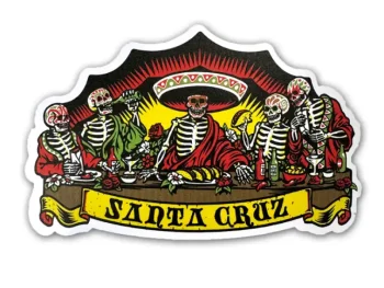 Sticker Santa Cruz Guzman Dead Diners Decal