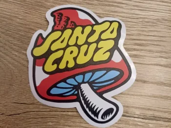 Sticker Santa Cruz Mushroom