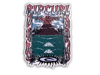 Sticker Rip Curl Small Volcan