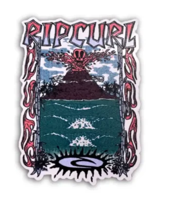 Sticker Rip Curl Small Volcan