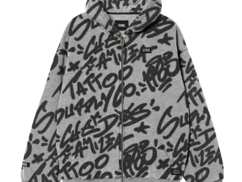 Hoodie Zip Cuerdos Graff