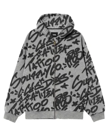 Hoodie Zip Cuerdos Graff