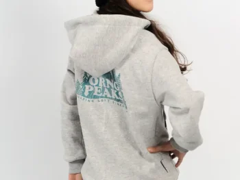 Hoodie Zip ORNG Pine Kid