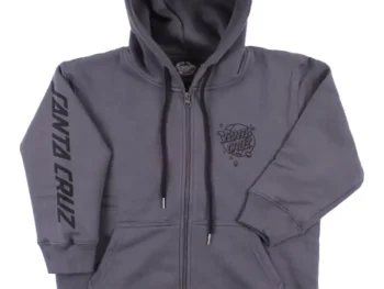 Hoodie Zip Santa Cruz Os Roskopp Destruct Kid