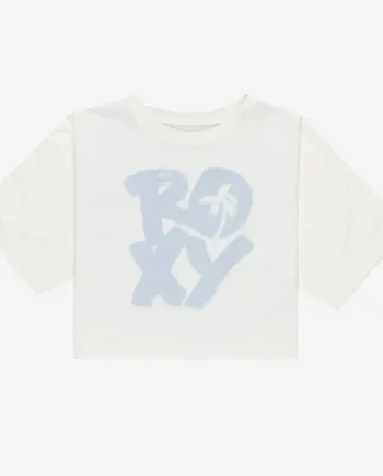 Remera Roxy Boxy Crop Started Kid