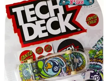 Skate Fingers Tech Deck Nsk8 Santa Cruz Bola 8
