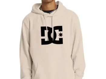Hoodie DC Shoes Star Beige